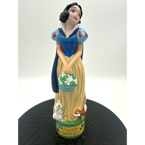 Vintage 1993 Snow White Walt Disney Bubble Bath Bottle - Picture 1 of 6